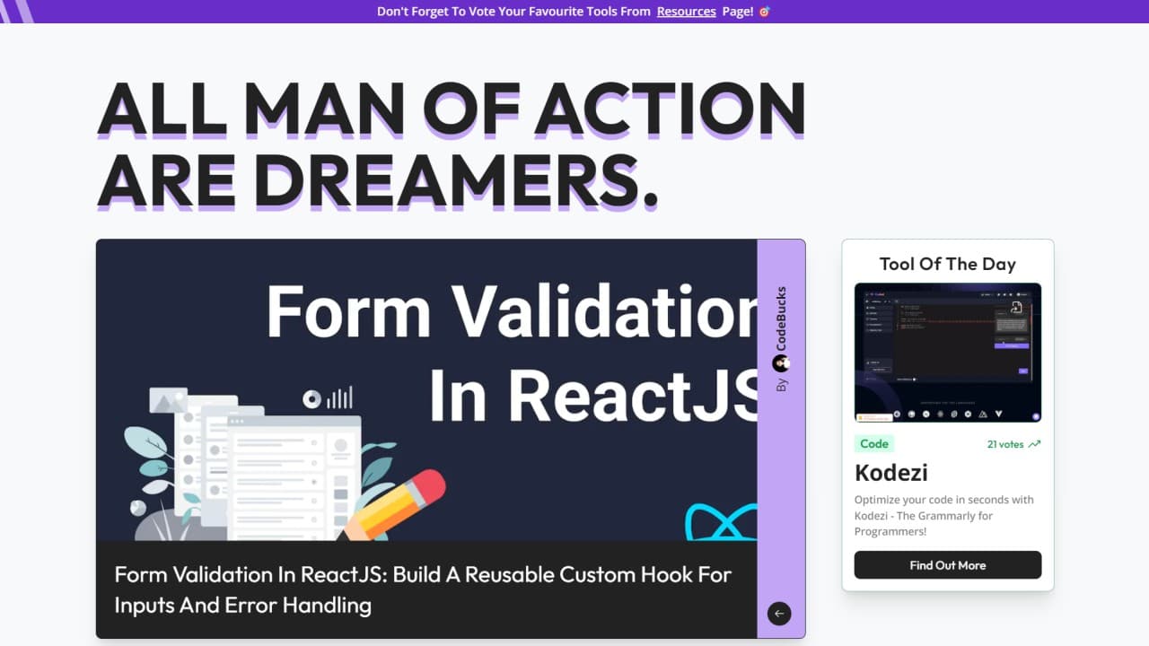 DevDreaming tinklaraštis